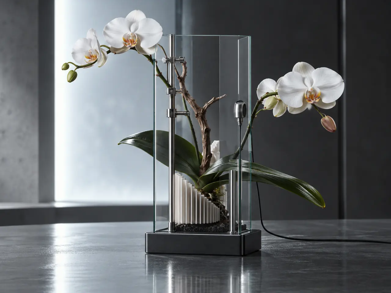 Plant composition, transparent material and a small encounter with making.